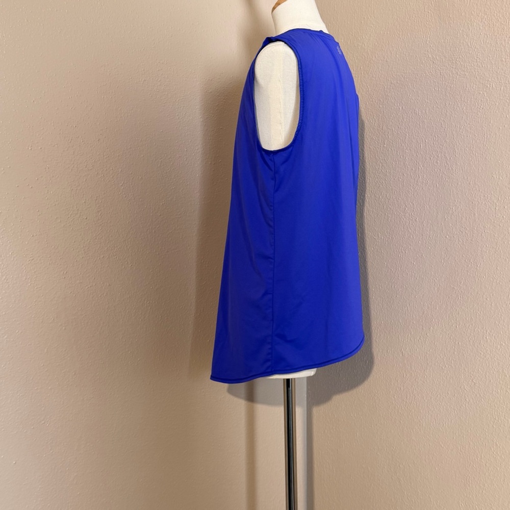 Athleta Electric Blue/Purple Sleeveless Tank Top - Picture 6 of 12